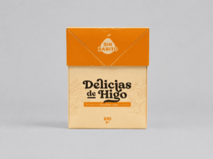 Bombón de Higo sin rabito. Caja de 100 g