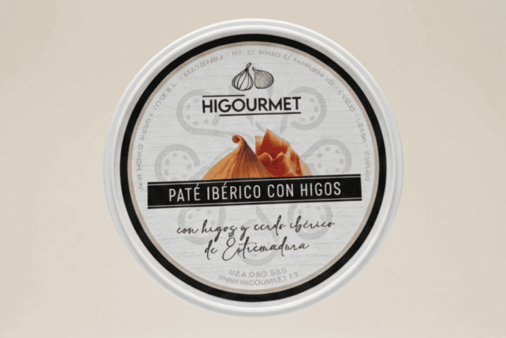 Paté Ibérico con higos. Envase 130 g.