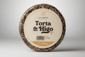 Torta de Higos Secos con Sésamo. 200 g