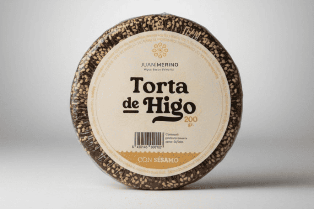 Torta de Higos Secos con Sésamo. 200 g